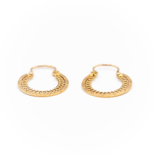 Boucles d'oreilles Boucles d'oreilles Créoles Or jaune 58 Facettes 2231990CN