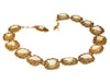 Necklace Gold cannetille necklace, citrine stones 58 Facettes 14171-0037
