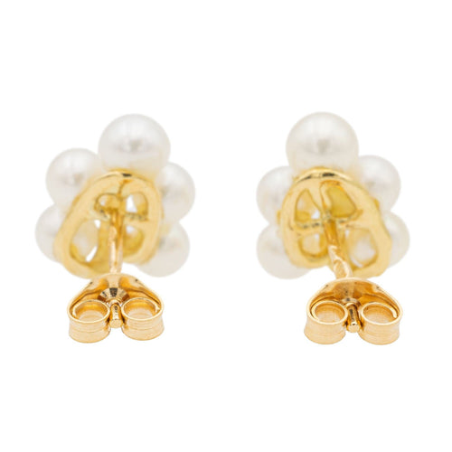 Boucles d'oreilles Boucles d'oreilles Or jaune Perle 58 Facettes 1468111CN