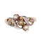 Bague Bague Trilogie Belle Epoque Perles fines Diamants 58 Facettes