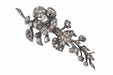Brooch Diamond flower branch brooch 58 Facettes 23054-0122