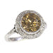 Ring 54 Diamond ring, white gold 58 Facettes 21350-0174