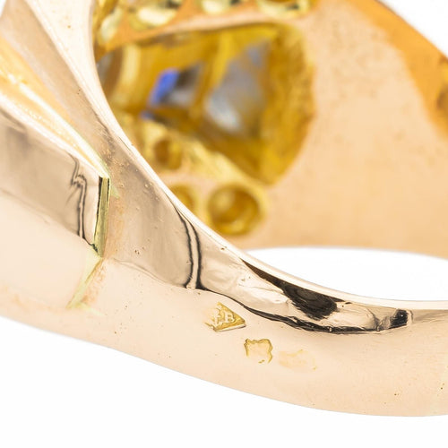 Bague 53 Bague Tank Or rose Diamant 58 Facettes 2537866CN