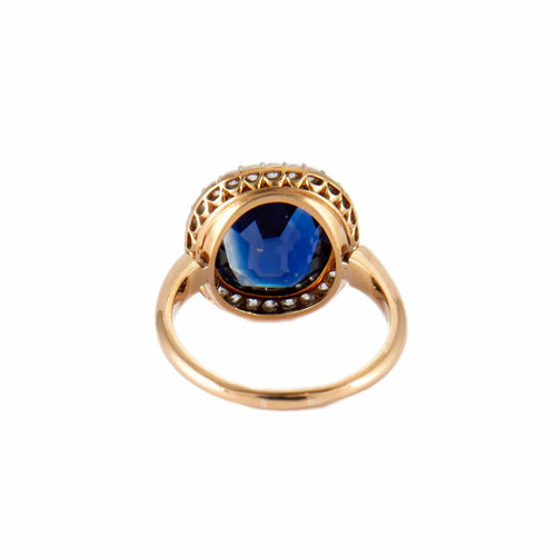 Bague BAGUE SOUVERAINE TANZANITE & DIAMANTS 58 Facettes BO/230013