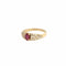 Bague 52 Bague Or jaune Rubis Diamants 58 Facettes CF2378-100