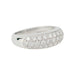 Ring 49 Bangle ring in white gold, diamonds. 58 Facettes 31460