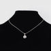 Pendant White gold diamond pendant and its chain 58 Facettes 22-401A