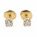 Earrings Stud earrings Yellow gold Diamond 58 Facettes 2107641CN