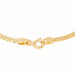 Bracelet Bracelet English mesh Yellow gold 58 Facettes 2282956CN