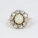 Ring Daisy diamond ring, fine pearl 58 Facettes 685
