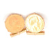 Cufflinks Cufflinks Coin Yellow gold 58 Facettes 1637030CN