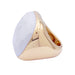Ring 53 Pomellato ring, "Victoria", pink gold, cacholong. 58 Facettes 33222