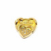 Heart Pendant in Yellow Gold & Diamonds, signed FRED 58 Facettes