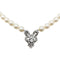 Collier Collier perles, or blanc et diamants. 58 Facettes 30937