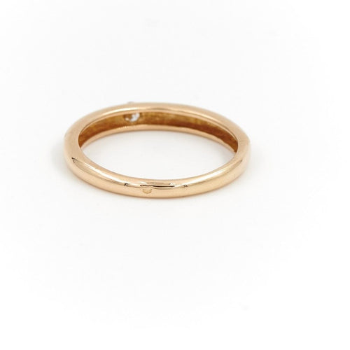 Bague 58.5 Bague Alliance Or jaune Diamant 58 Facettes 1806848CN