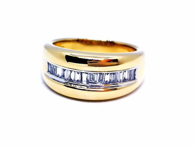 Bague 55 Bague Or jaune Diamant 58 Facettes 978895CN