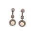 Earrings Antique opal and diamond earrings 58 Facettes 25277dv
