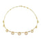 Collier Collier draperie or jaune filigrane. 58 Facettes 32059