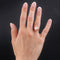 Bague 53 Bague ancienne perle de culture en solitaire 58 Facettes 18-196