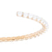 Ginette NY Bracelet Open Pearl Bang Bangle Bracelet Pink gold Pearl 58 Facettes 2394623CN