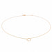 Collier Collier Transparence Or rose 58 Facettes 578943RV