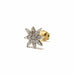 Earrings Snowflake earring Diamonds Gold 58 Facettes