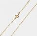 Yellow gold chain necklace with clasp 58 Facettes 19-487