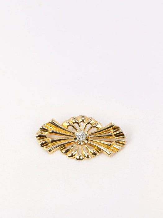 Broche Broche nœud vintage diamant 58 Facettes J78