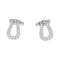 Boucles d'oreilles Boucles d'oreilles Fred, "Force 10", or blanc, diamants. 58 Facettes 33157
