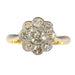 Bague 51 bague Marguerite diamants Art Déco 58 Facettes 23212-0300