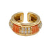 Bague 50 Bague Boucheron, "Les Plurielles", or jaune, diamants, corail. 58 Facettes 30967