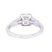 Ring 49 Graff “Promise” platinum ring, diamonds. 58 Facettes 33450