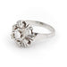 Ring 53 Marguerite Ring White gold Diamond 58 Facettes 2058074CN
