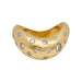 Ring 51 Fred ring, “Mouvementée”, yellow gold, diamonds. 58 Facettes 31210