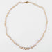 Necklace Cultured pearl necklace with yellow gold clasp 58 Facettes 22-464