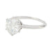 Ring 53 Solitaire platinum and diamond, 2,23 carats. 58 Facettes 31441