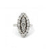 Ring 49 / 750‰ Gold Marquise Diamond Ring 58 Facettes 220449R
