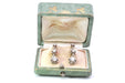 Dormeuses diamond earrings 1930s 58 Facettes 25246