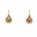 Dormeuses sapphire and gold earrings 58 Facettes 21-009B