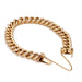 Bracelet Bracelet, gold, curb chain 58 Facettes 4631C406771A4DFB8E50B675B52AB31C