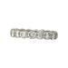 Ring 52 Alliance white gold and diamonds. 58 Facettes 31103