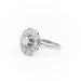 Ring 50 Marguerite Ring Platinum Diamond 58 Facettes 2226833CN