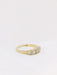 Ring 60.5 Garter ring Yellow gold Diamonds 58 Facettes J155