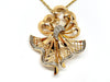 Necklace Necklace Chain + pendant Yellow gold Diamond 58 Facettes 813306CN