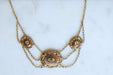 Necklace Ancient Slavery necklace in gold and enamel 58 Facettes