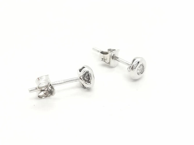 Boucles d'oreilles Boucles d'oreilles Or blanc Diamant 58 Facettes 579246RV
