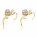 Earrings Sleeper Earrings Yellow Gold Diamond 58 Facettes 2140173CN