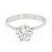 Ring 54 Platinum Diamond Solitaire Ring 58 Facettes 2270623CN