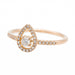 Bague 47.5 Bague Or rose Diamant 58 Facettes 2560760CN