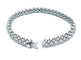 Bracelet MONTEGA - Bracelet Ruban or blanc et diamants 58 Facettes